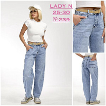 Джинсы Jeans Club 239 l.blue - делук