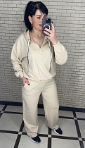 Костюм Спорт Valentina 032 beige - делук