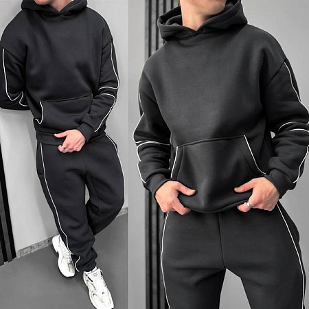 Костюм Спорт Seven Zikina 1353 d.grey - делук