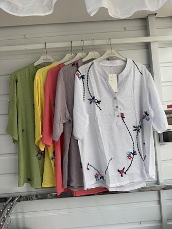 Футболка P.Hey 1121 white - делук