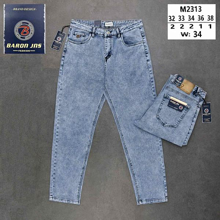 Джинсы Baron Jeans M2313 l.blue - делук