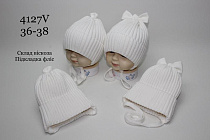 Шапка Candy 4127V white - делук