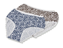 Трусы Textile 25166-1 mix 4XL - делук