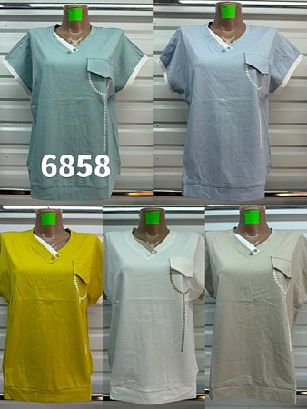 Футболка Gertie 6858 l.blue - делук