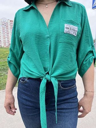 Блузка Liart 849 green - делук