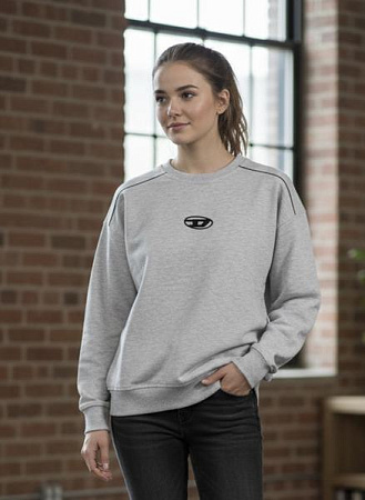 Свитер Delviago 0055 grey - делук