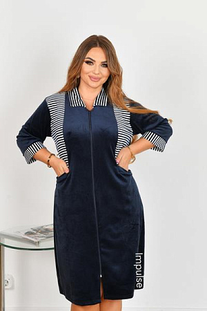 Ночнушка Romeo Life 2556 navy - делук