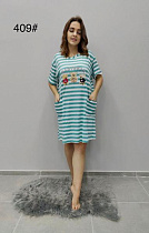 Ночнушка Anion 409 blue - делук