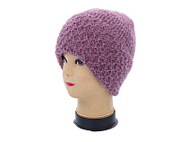 Шапка Angelica ABC001-5 на флісі pink Шапка Angelica ABC001-5 на флісі pink - делук