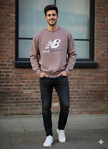 Свитер Moranny MR666 brown - делук