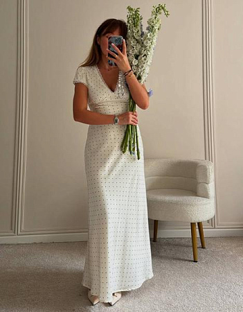 Платье Adam&Eva 292 white - делук