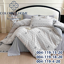 Постіль муслінова 004-119-15-20 l.gray - делук