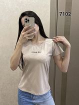 Футболка Fsn 7102 beige - делук