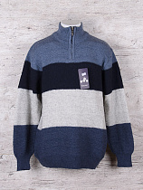 Свитер Ismail 102 blue-grey - делук