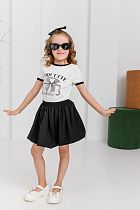 Юбка Moda School 8537 black - делук