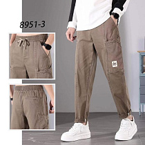 Джинсы God Baron 8951-3 brown - делук