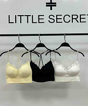 Топ Little Secret 0777-1 white - делук