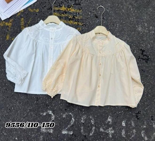 Блузка Meloria 9556 beige - делук