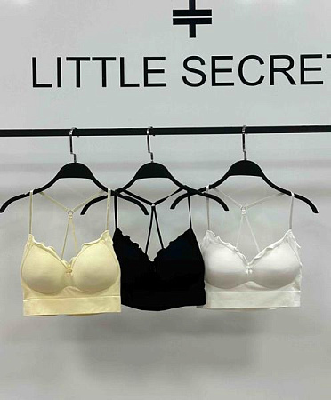 Топ Little Secret 0777-1 white - делук