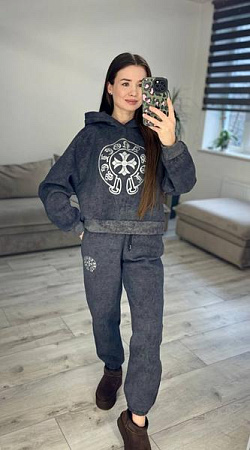 Костюм Спорт S.Style 309 d.grey - делук