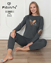 Пижама Trikotag 3007 grey - делук