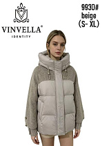 Куртка Immei 9930 beige - делук