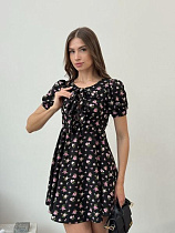 Платье Arina 1601 black - делук