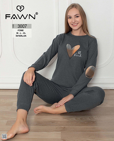 Пижама Trikotag 3007 grey - делук