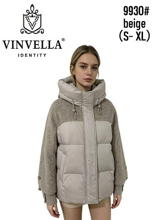 Куртка Immei 9930 beige - делук