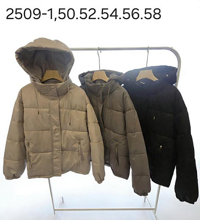 Куртка Oukali 2509-1 black - делук