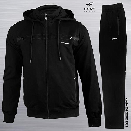 Костюм Спорт Azt 2292E01 black - делук