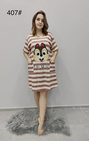 Туника Brilliant 407 brown - делук