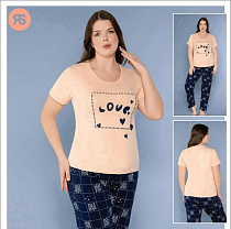 Пижама Trikotag 6873 beige - делук