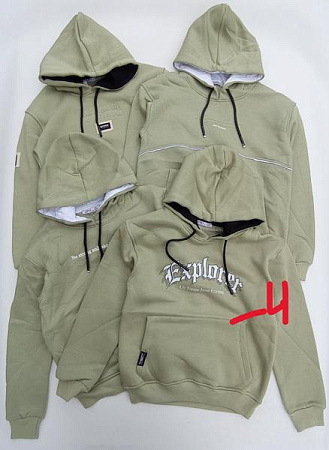 Худи Meloria 10019-4 green - делук