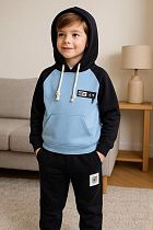 Костюм Спорт Fili Kids FK1430 black - делук