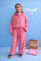 Костюм Спорт Lima Kids 2604 pink - делук