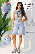 Шорты Jeans Club G6338-5 l.blue - делук