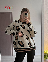 Свитер Fsn 5011 beige-brown - делук