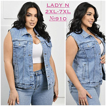 Жилетка Jeans Club 910 blue - делук