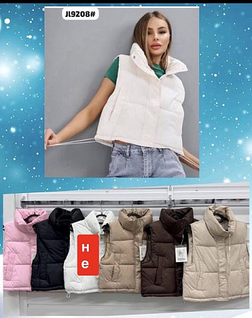 Жилетка Dorimodes JL9208 brown - делук