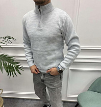 Свитер Nik 56785 grey - делук