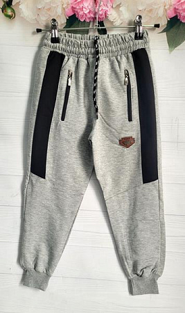 Штаны Спорт Miki Maki MM442 l.grey - делук