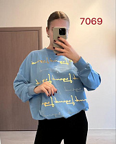 Свитер Fsn 7069 l.blue - делук