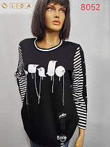 Свитер Lida 8052 black - делук