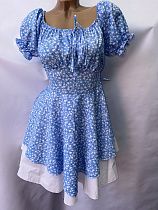 Платье Namik NM121 l.blue - делук