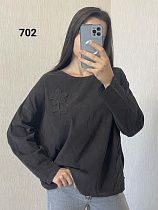Свитер Fsn 702 d.grey - делук