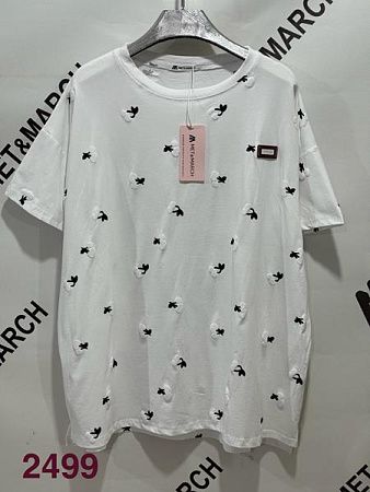 Футболка Met&March 2499-4 white - делук