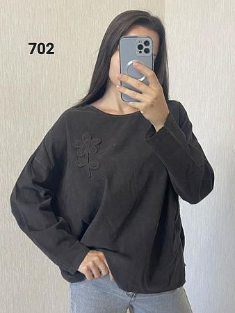 Свитер Fsn 702 d.grey - делук