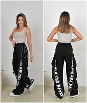 Штаны Спорт Immei K2314 black - делук