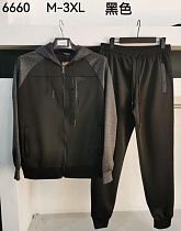 Костюм Спорт Vanda 6660 black (M-3XL) - делук